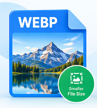 WebP image format illustration